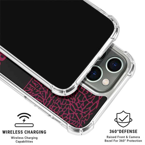 NBA Cleveland Cavaliers Elephant Print iPhone 16 Pro Clear Case